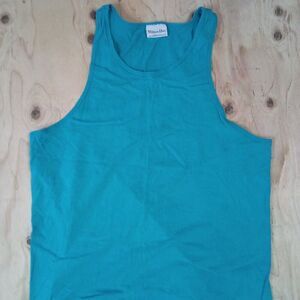 Vintage Willow Bay Blank Tank Top Teal